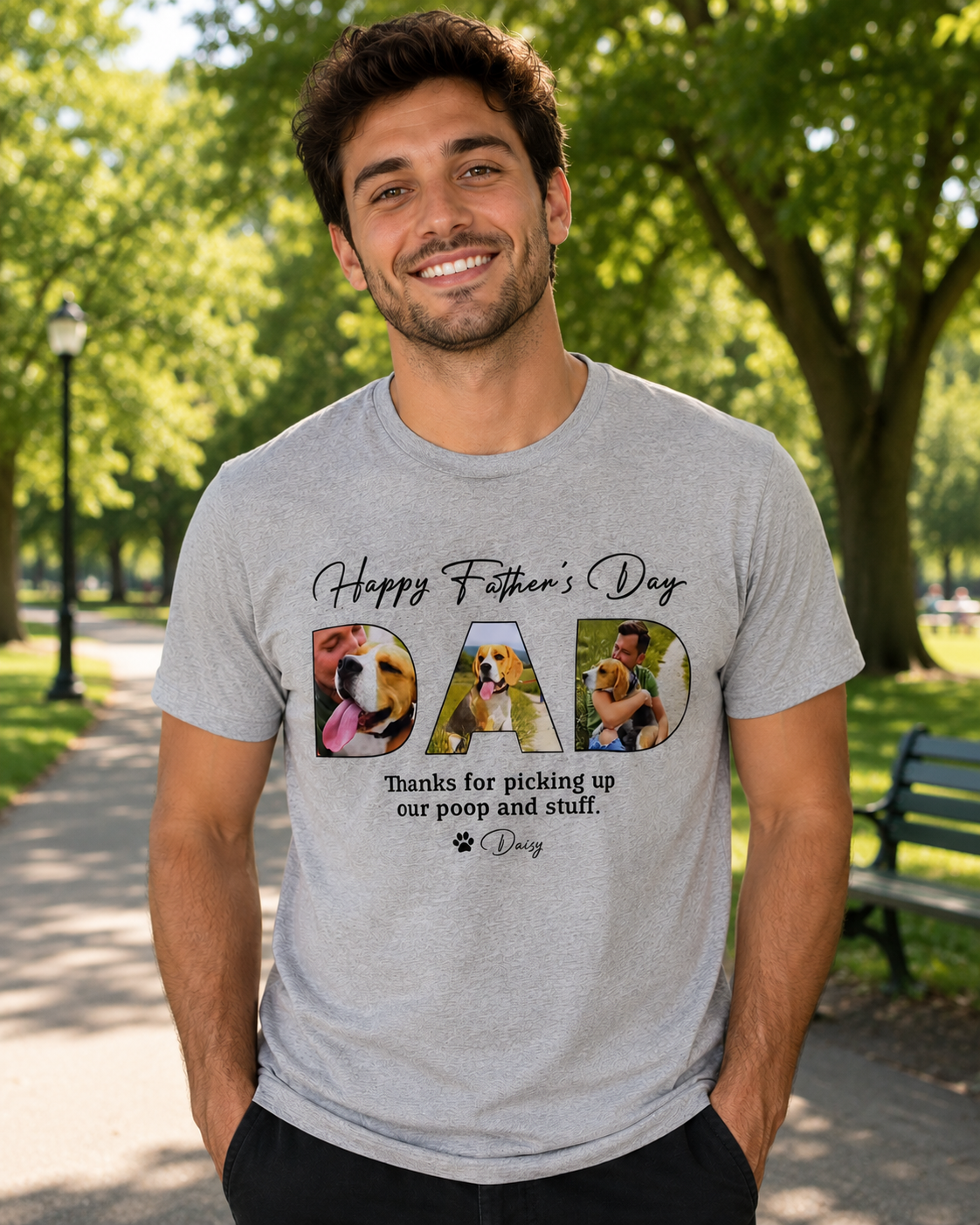 Customizable Father's day T-Shirt