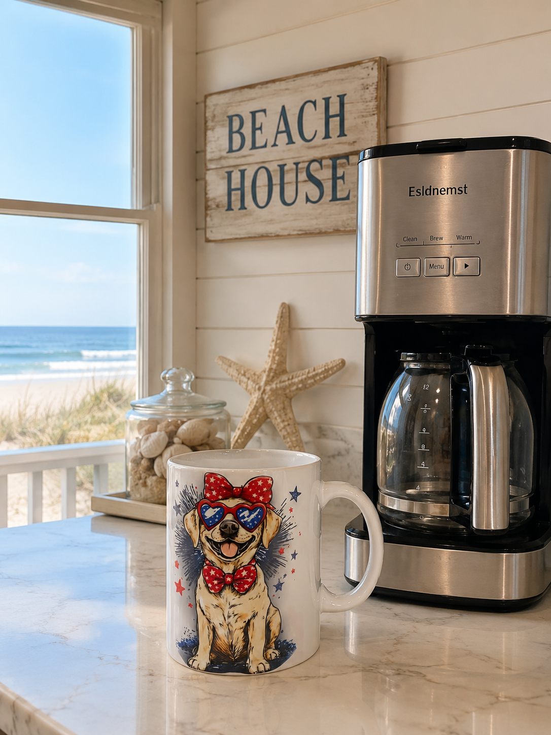 Patriotic Pup Mug
